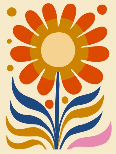 Flower Botanical No. 9 — downloadable digital art print