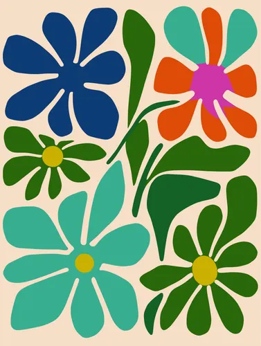 Flower Botanical No. 321 — downloadable digital art print