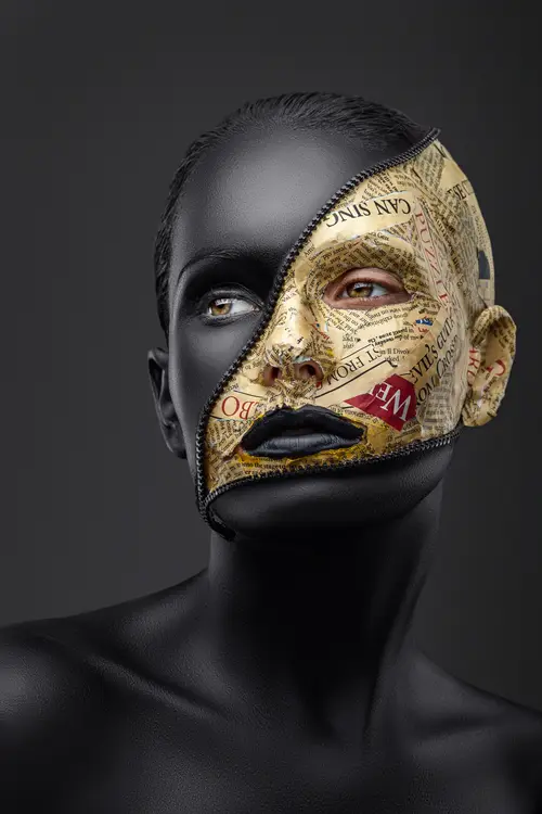 Black & Gold No. 19 — downloadable digital art print