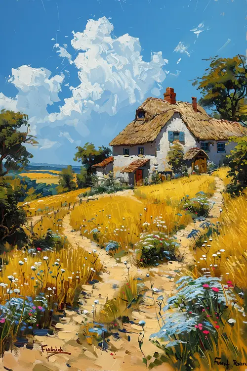 Classic Oil No. 28 — downloadable digital art print