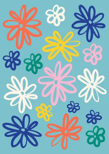 Flower Botanical No. 424 — downloadable digital art print