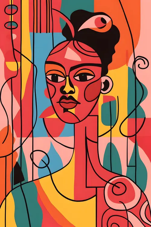 African & Juneteenth No. 09 — downloadable digital art print