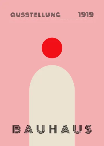 Bauhaus No. 8 — downloadable digital art print
