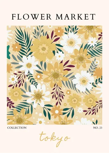Flower Botanical No. 461 — downloadable digital art print