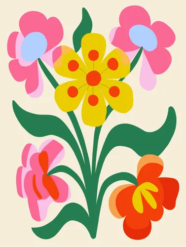 Flower Botanical No. 94 — downloadable digital art print