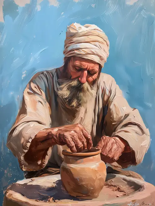 Classic Oil No. 34 — printable wall art