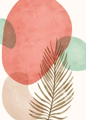Boho Abstract No. 37 — downloadable digital art print