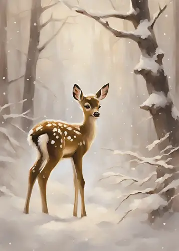 Winters No. 07 — downloadable digital art print