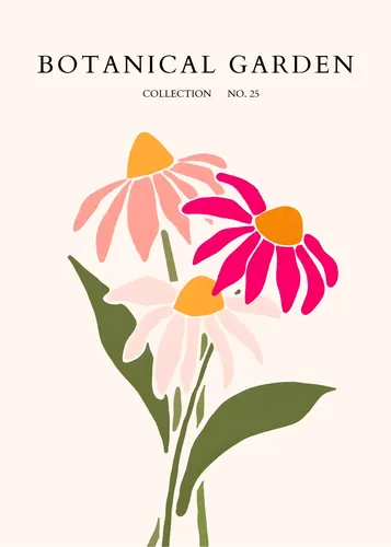 Flower Botanical No. 463 — downloadable digital art print