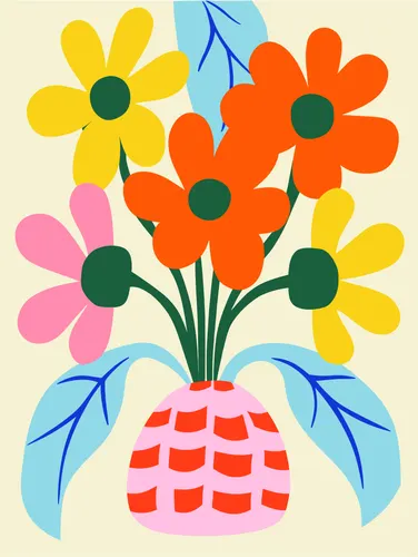 Flower Botanical No. 97 — downloadable digital art print