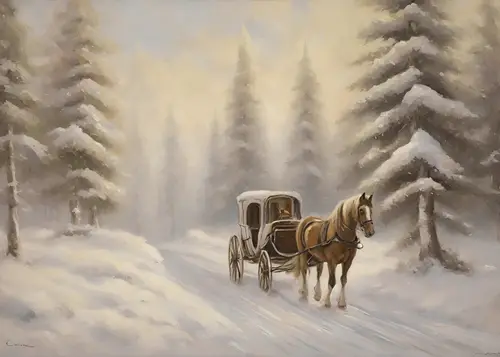 Winters No. 33 — downloadable digital art print