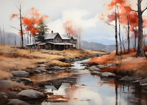 Autumn No. 14 — downloadable digital art print