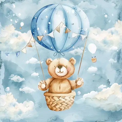 Nursery Kids No. 16 — downloadable digital art print