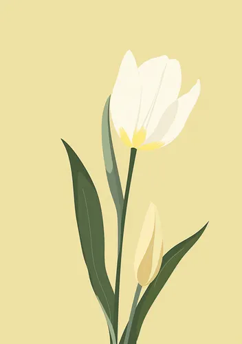 Flower Botanical No. 251 — downloadable digital art print