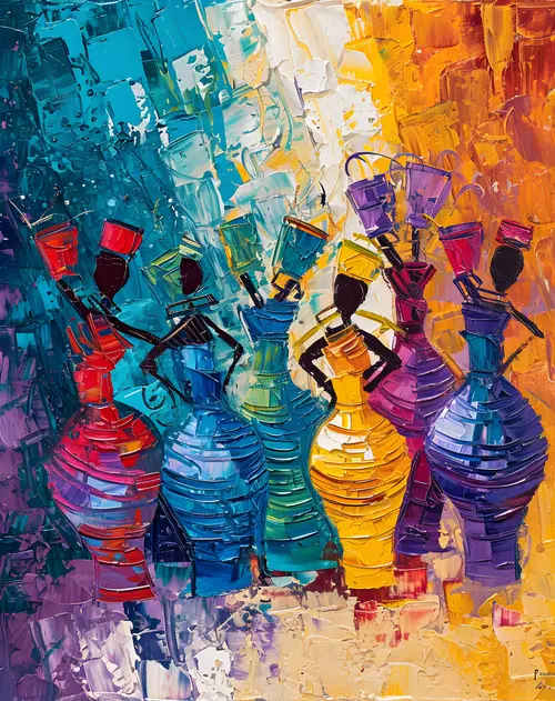 African & Juneteenth No. 30 — downloadable digital art print