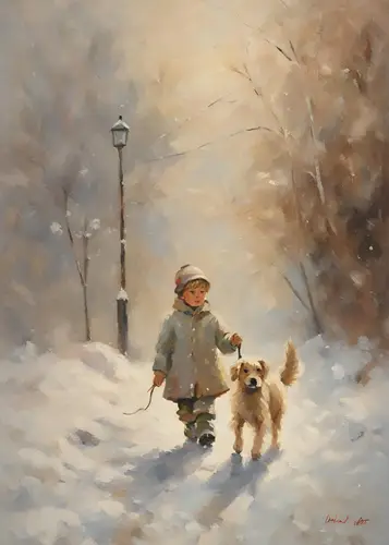 Winters No. 14 — downloadable digital art print