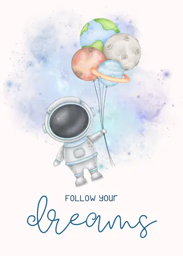 Nursery Vertical No. 15 — downloadable digital art print