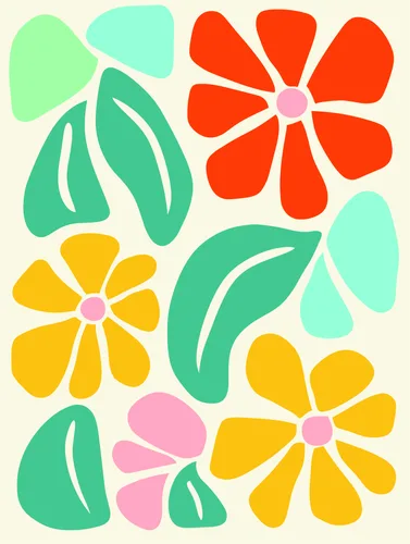 Flower Botanical No. 8 — downloadable digital art print