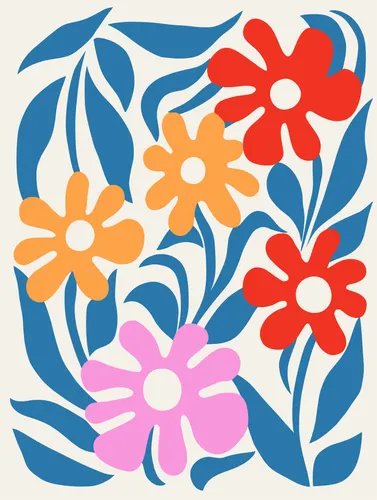 Flower Botanical No. 61 — downloadable digital art print
