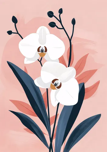 Flower Botanical No. 205 — downloadable digital art print