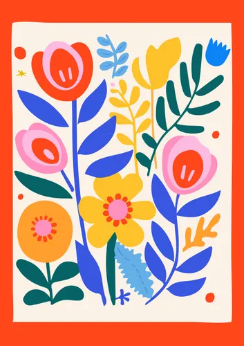 Flower Botanical No. 422 — downloadable digital art print