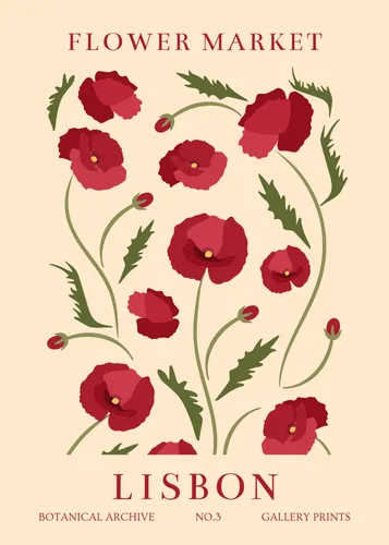 Flower Botanical No. 12 — downloadable digital art print