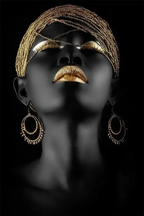 Black & Gold No. 06 — downloadable digital art print