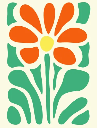 Flower Botanical No. 322 — downloadable digital art print