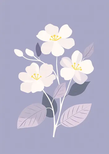 Flower Botanical No. 217 — downloadable digital art print