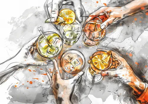 Trendy No. 267 — downloadable digital art print