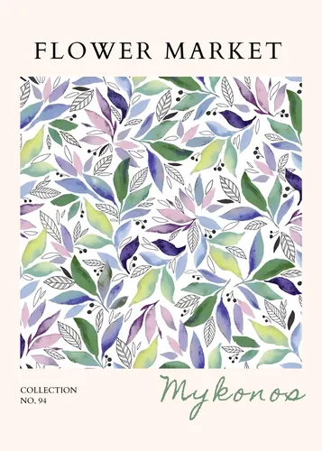 Flower Botanical No. 540 — downloadable digital art print