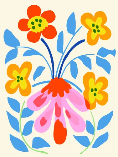 Flower Botanical No. 76 — downloadable digital art print