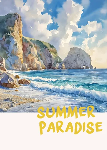 Beach No. 89 — downloadable digital art print