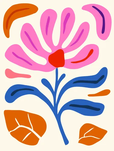 Flower Botanical No. 326 — downloadable digital art print