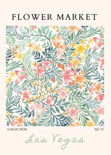 Flower Botanical No. 521 — downloadable digital art print