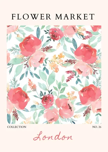Flower Botanical No. 464 — downloadable digital art print