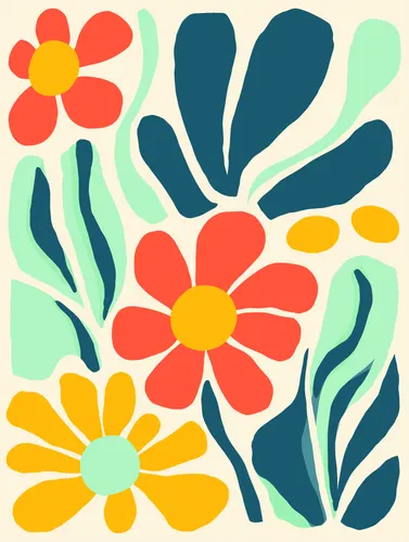 Flower Botanical No. 85 — downloadable digital art print
