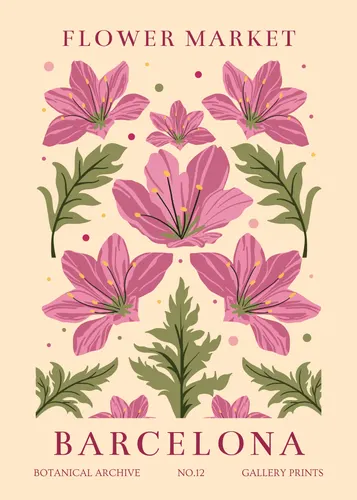 Flower Botanical No. 436 — downloadable digital art print