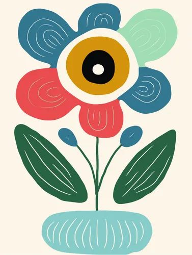 Flower Botanical No. 331 — downloadable digital art print