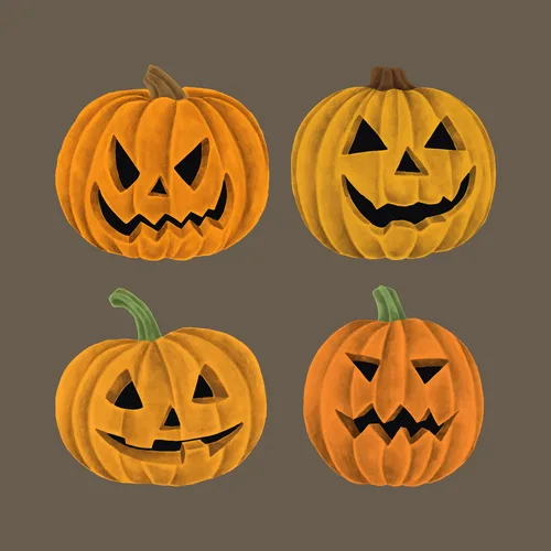 Halloween No. 19 — downloadable digital art print