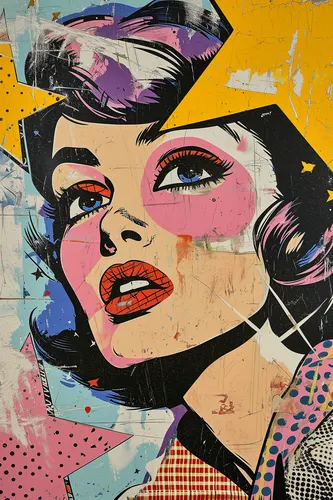 Pop Art Poster No. 99 — downloadable digital art print