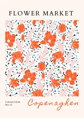 Flower Botanical No. 457 — downloadable digital art print