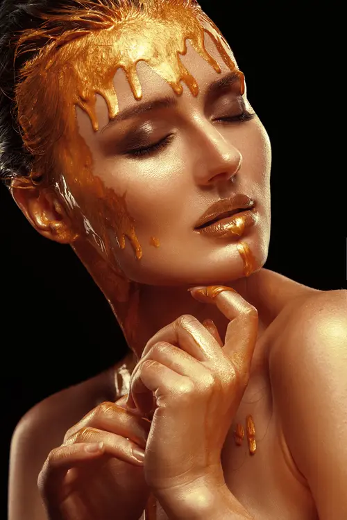 Black & Gold No. 21 — downloadable digital art print
