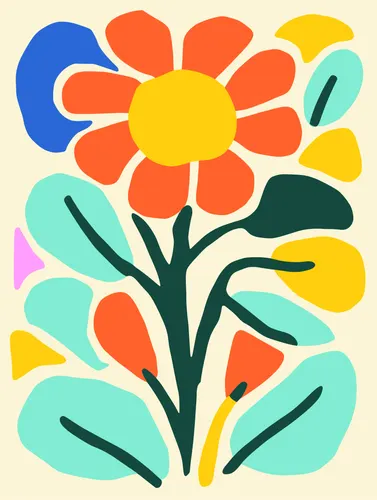 Flower Botanical No. 290 — downloadable digital art print