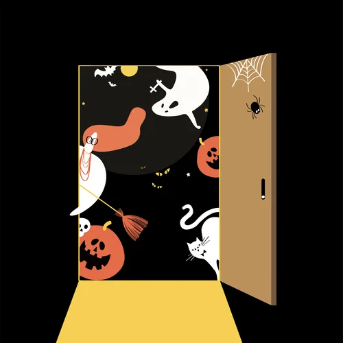 Halloween No. 13 — downloadable digital art print