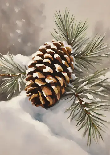 Winters No. 06 — downloadable digital art print