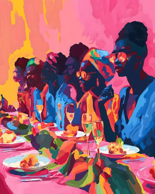 African & Juneteenth No. 31 — downloadable digital art print
