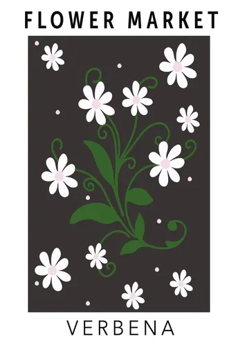 Flower Botanical No. 104 — downloadable digital art print