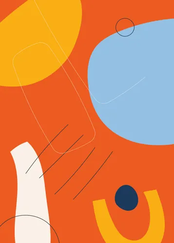 Boho Abstract No. 62 — downloadable digital art print