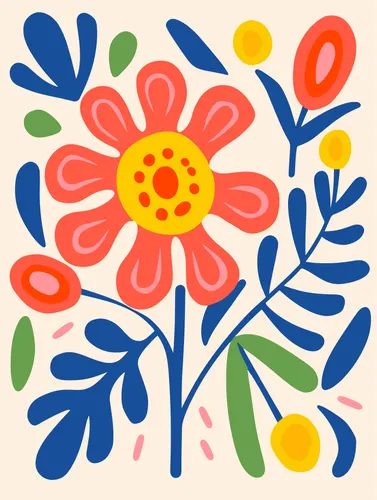 Flower Botanical No. 291 — downloadable digital art print